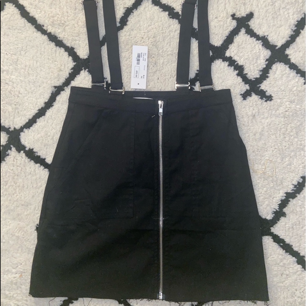 removable suspender mini skirt